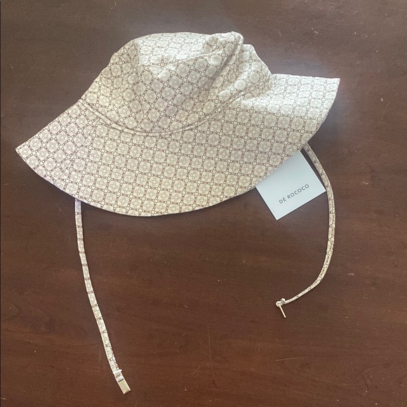 Dé Rococo Sun Hat - Cream - Picture 1 of 5